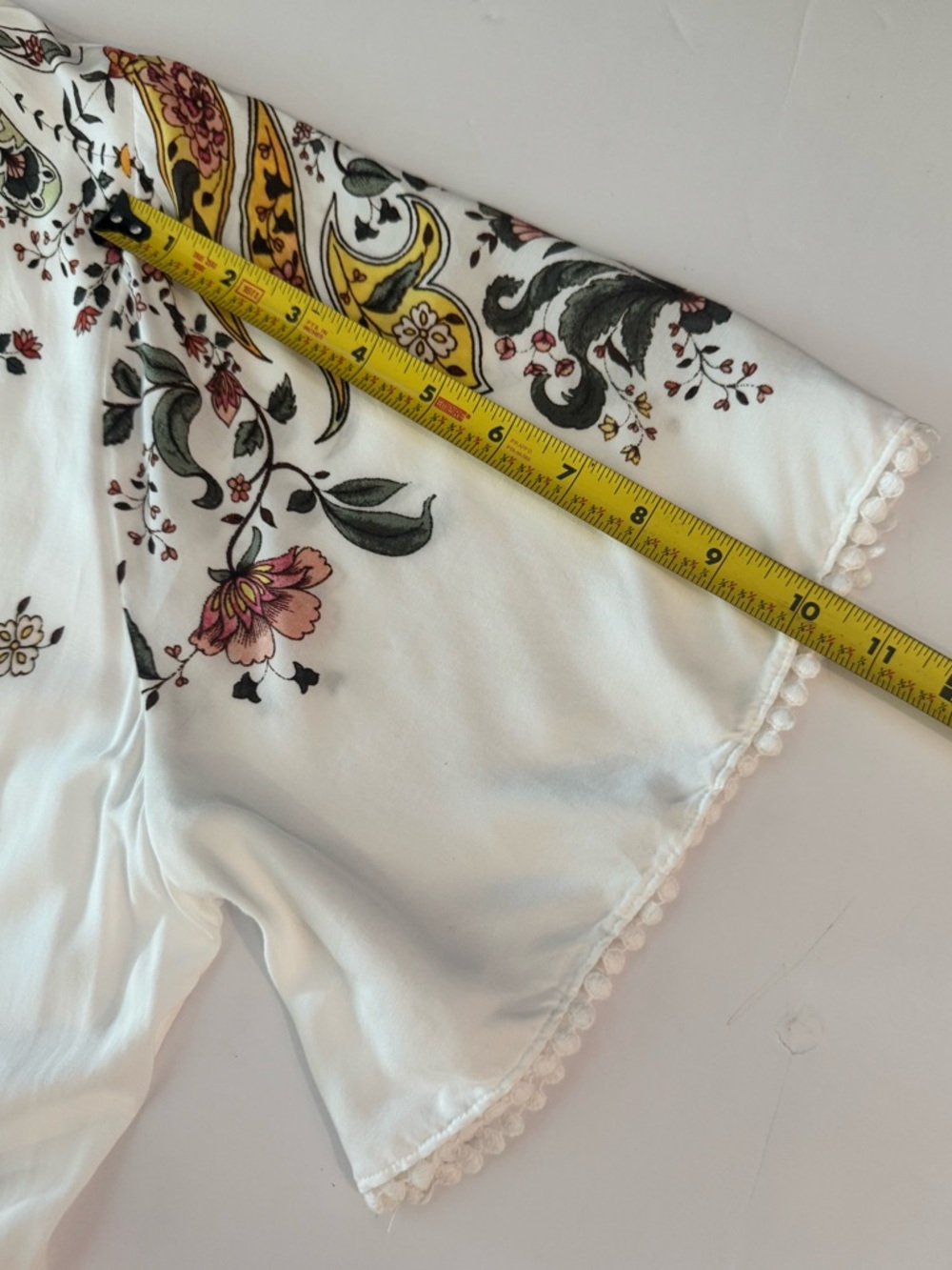 Jaase White Floral Print Button Down Maxi Dress, Lightweight Oversized Flowy - Picture 14 of 14